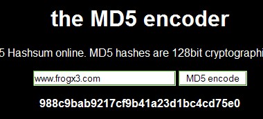 md5 Encoder