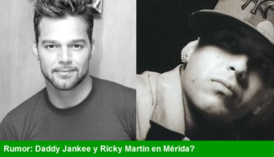 Ricky Martin y Daddy Jankee en la Feria Ixtmakuil en Merida