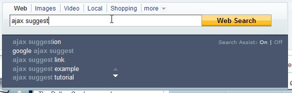 Yahoo Search Assist