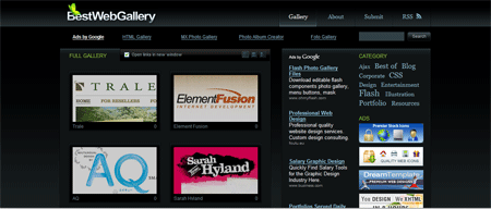 best web gallery, web design recopilations