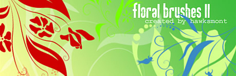 Brushes florales de alte resolucion