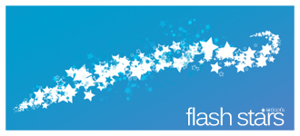 flashstars1sml Brushes para Photoshop de Estrellas