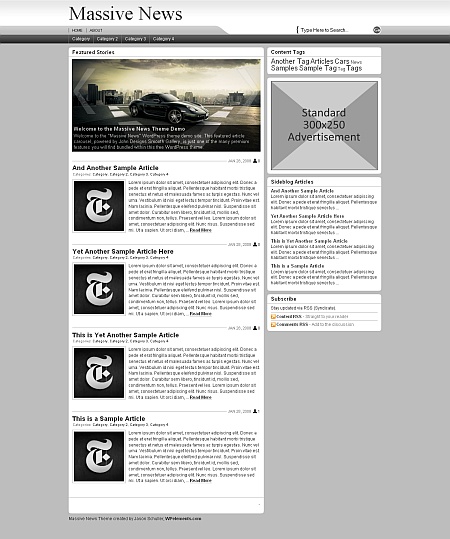 massive-news massive news wordpress theme