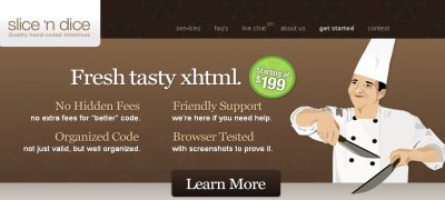 slicendice convert PSD to CSS