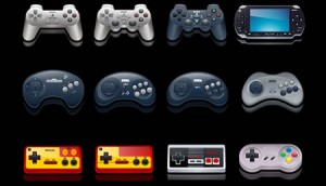 iconos de controles