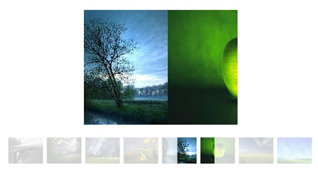noobslide, un elegante slide usando mootools