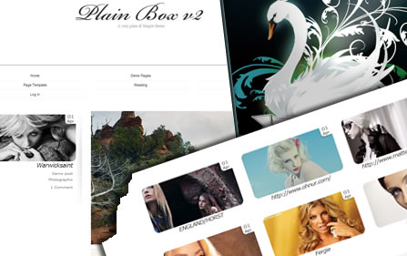 plain-box-2 theme para wordpress