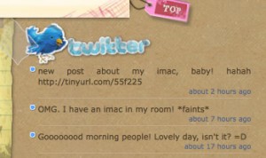 twitter badge