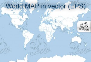 vector_world_map vector del mapa del mundo