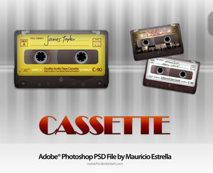 cassette   psd file by manicho 100+ archivos PSD para descargar gratis