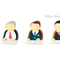 iconos de profesionales