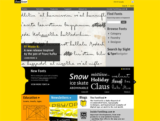 17-08_fontshop 17 08 fontshop 30 Diseños de paginas web hermosos y muy coloridos