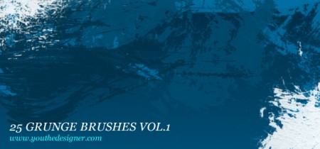 brushes grunge gratis brushes grunge 450x210 25 brushes grunge de photoshop para descargar