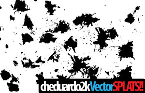 cheduardo  s vectorsplats by cheduardo2k 16 vectores abstractos de manchas