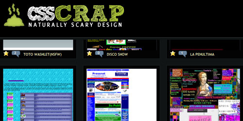 csscrap csscrap Los peores diseños web en CSSCrap
