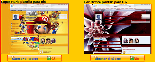plantillas hi5 gratis