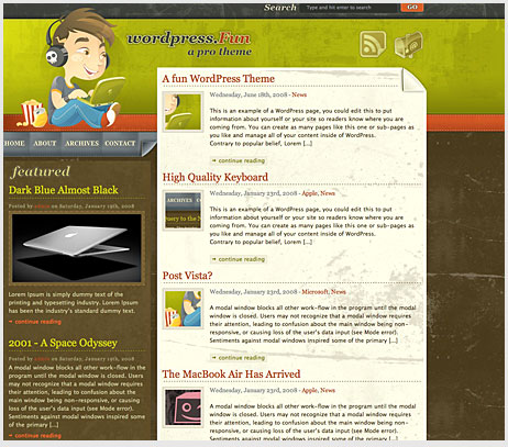 5 45 excelentes wordpress themes gratuitos