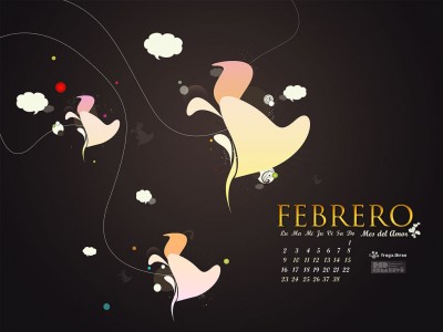 calendarios febrero 2009