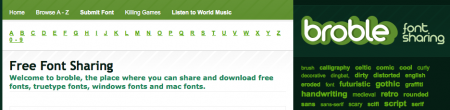 fuentes gratis imagen 21 450x110 Comparte y baja fuentes gratis en Broble
