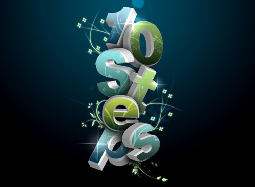 07 50 excelentes tutoriales photoshop para efectos de texto