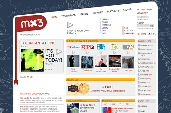 de paginas web de musica de paginas web de musica