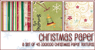 Christmas Paper Textures by princesspeach0221 Colección de texturas de papel