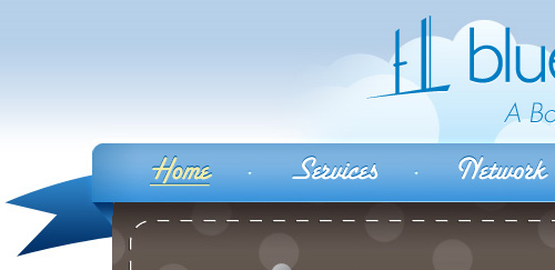 blue door navigation Nuevas tendencias en diseños de menus de navegación