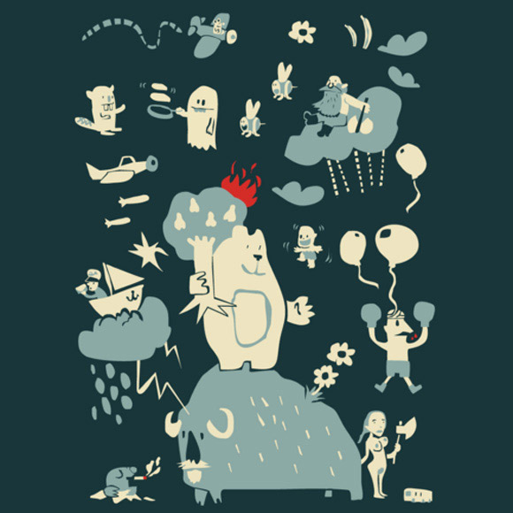 02 illustrated ipad wallpaper background 40 excelentes wallpapers para iPad