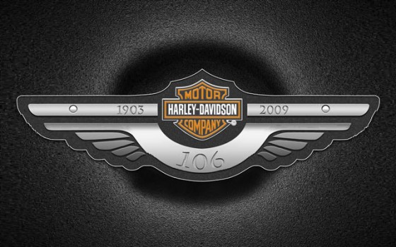 harley davidson logo tutorial 560x350 25 Increíbles tutoriales para crear logos corporativos, grandes empresas