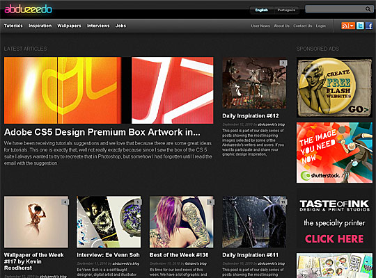 693 50 best online webdesign magazines Top: 50 Blogs de diseño en Ingles
