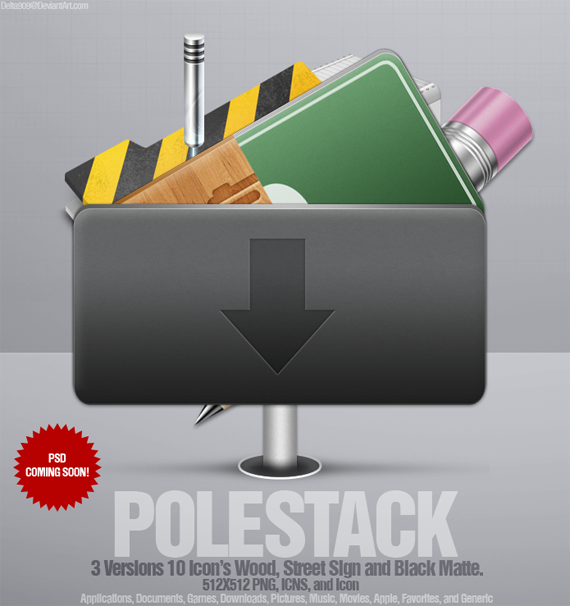 PoleStack PoleStack Hermosos iconos inspirados en productos de Apple