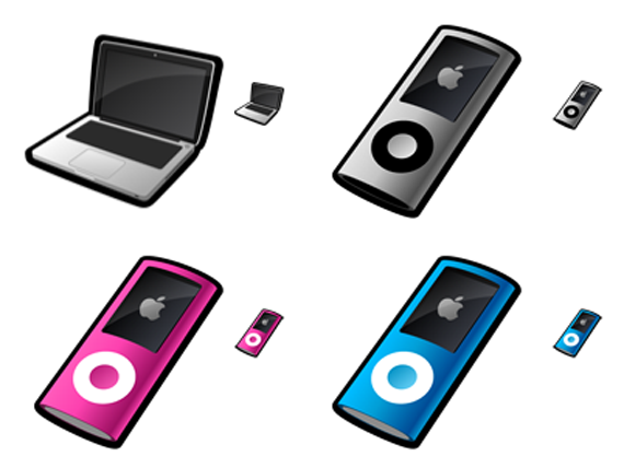 Smoothicons14 Hermosos iconos inspirados en productos de Apple