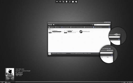 B 2 by dimage 559x350 Temas minimalistas para Windows Vista