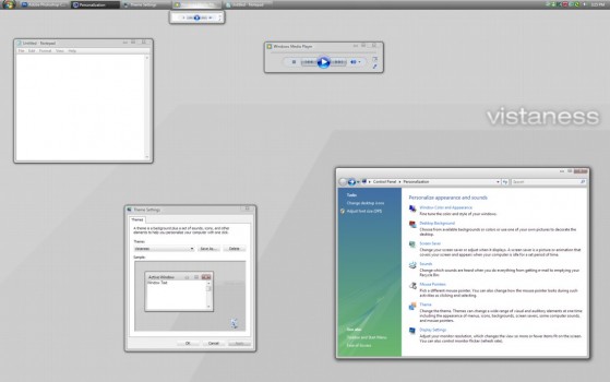 Vistaness R3   Major Update by mcimo88 559x350 Temas minimalistas para Windows Vista