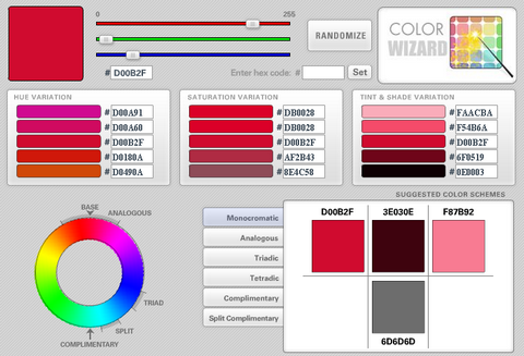 Color scheme generator