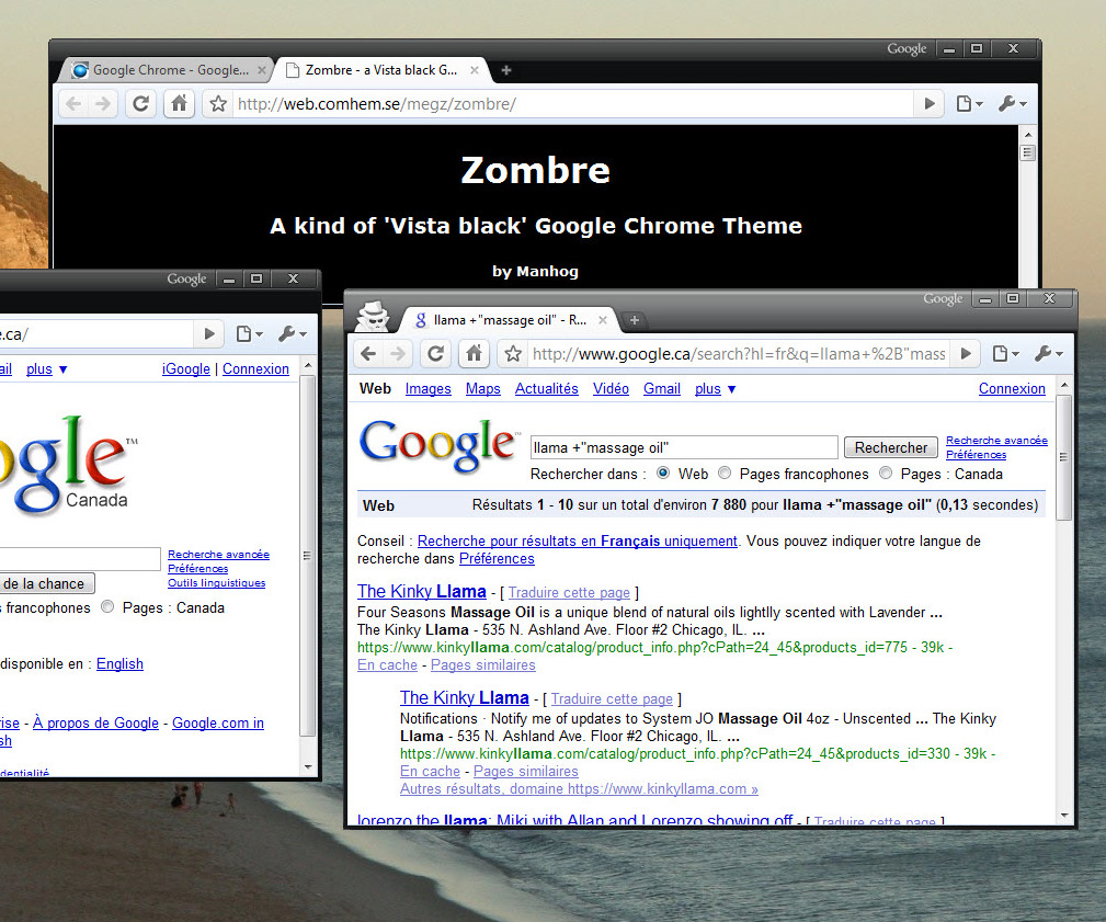 23 Temas para Google Chrome - Frogx Three
