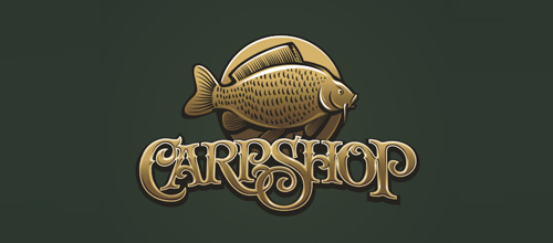 40 diseños de logos inspirados en "peces" - Frogx Three