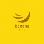 ejemplos logotipos banana bird