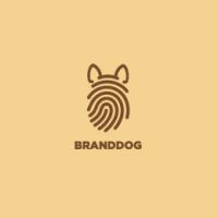 diseños logos perros brand dog