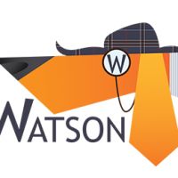 diseños logos perros watson