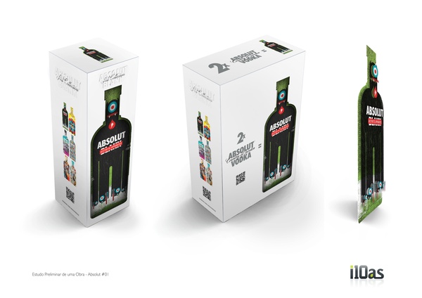 diseños packaging vodka absolut 11