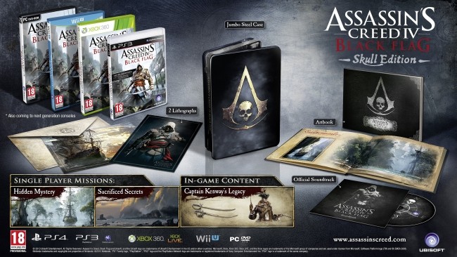 Assassins Creed IV Black Flag Skull Edition