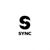 logo minimalista sync