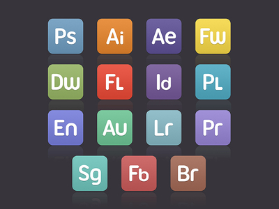 Iconos Adobe CS