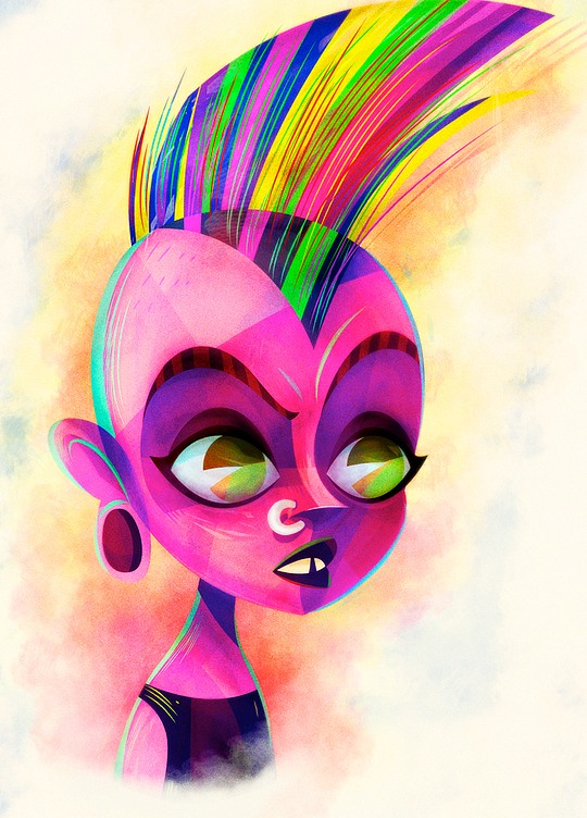 Ilustraciones digitales creativas por Carlos Lerma Frogx