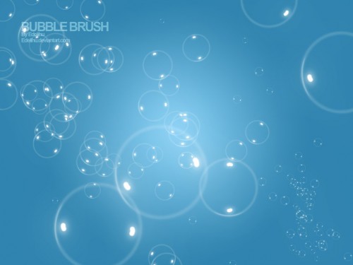 Brushes de burbujas
