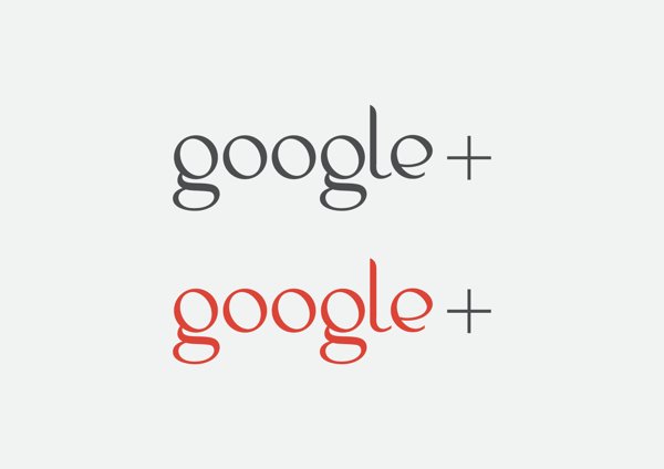 concepto logo google plus