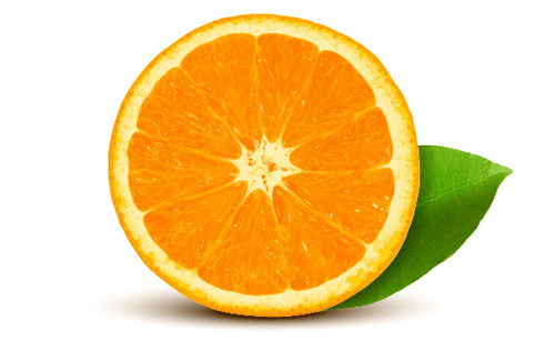 Tutorial Illustrator Fruta Naranja