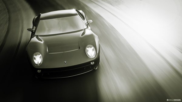 Lamborghini Miura CGI