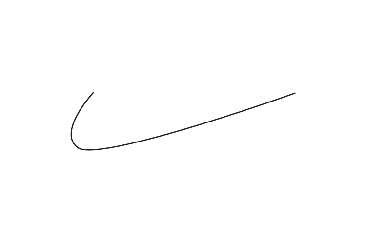 Logo minimalista de la marca deportiva mas valiosa del mundo, Nike